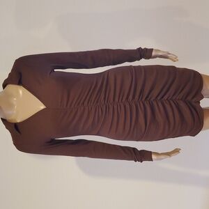 Cozy Ruched Bodycon Mini